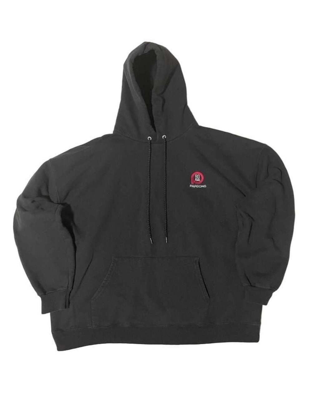 Hanes Ultimate Cotton PrintPro Parsons 90 Years Anniversary Black Hoodie